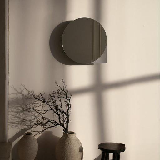 Spiegel SONNET S Rond Silky Taupe 35cm Spinder Design-Spiegels-Spinder