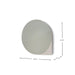 Spiegel SONNET S Rond Silky Taupe 35cm Spinder Design-Spiegels-Spinder