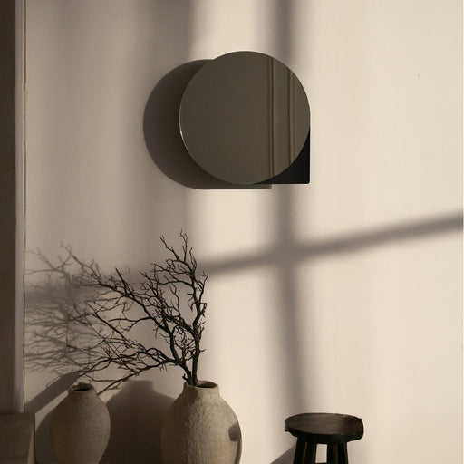 Spiegel SONNET S Rond Zwart 35cm Spinder Design-Spiegels-Spinder