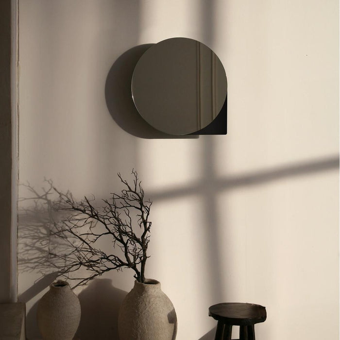 Spiegel SONNET S Rond Zwart 35cm Spinder Design-Spiegels-Spinder