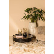 Spiegel Salontafels Zwart 30 cm-Spiegels-PTMD