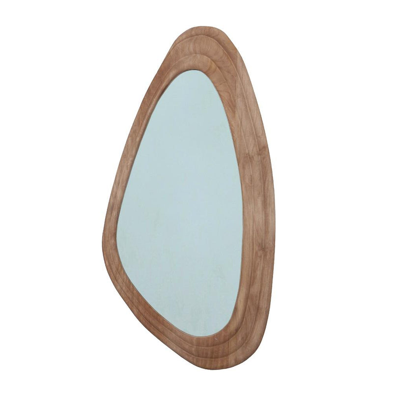 Spiegel Santin Mangohout Beige 131 cm-Spiegels-PTMD