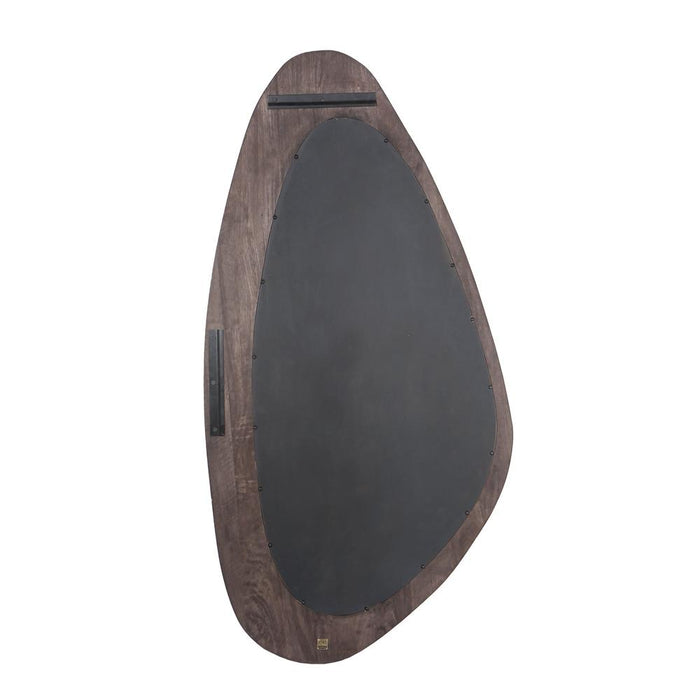 Spiegel Santin Mangohout Grijs 131 cm-Spiegels-PTMD