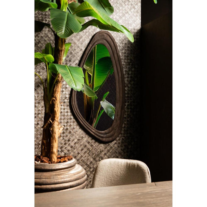 Spiegel Santin Mangohout Grijs 131 cm-Spiegels-PTMD