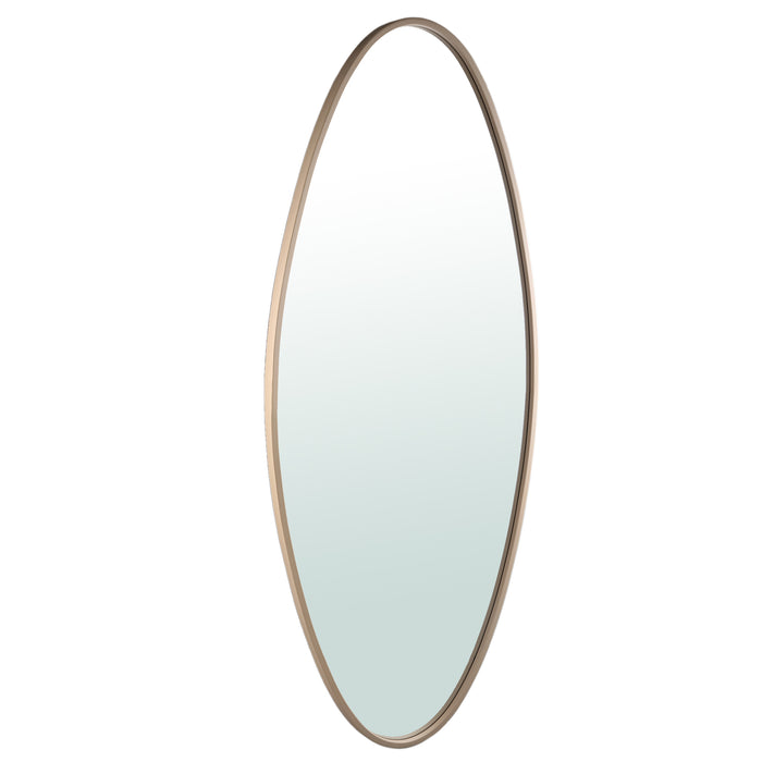 Spiegel Serine Sand Stahl Oval Spiegel Groß