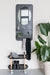 Spiegel Shelf Pascal L Metaal Zwart 53x108 cm-Spiegels-Creating Home