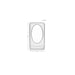 Spiegel Shelf Pascal M Metaal Zwart 50x80 cm