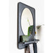 Spiegel Shelf Pascal M Metaal Zwart 50x80 cm-Spiegels-Creating Home