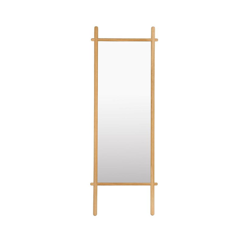 Spiegel Solene Oak hout Naturel 3.6x58 cm-Spiegels-Creating Home