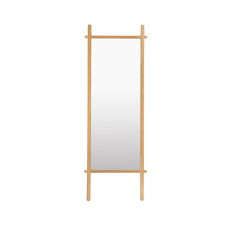 Spiegel Solene Oak hout Naturel 3.6x58 cm-Spiegels-Creating Home