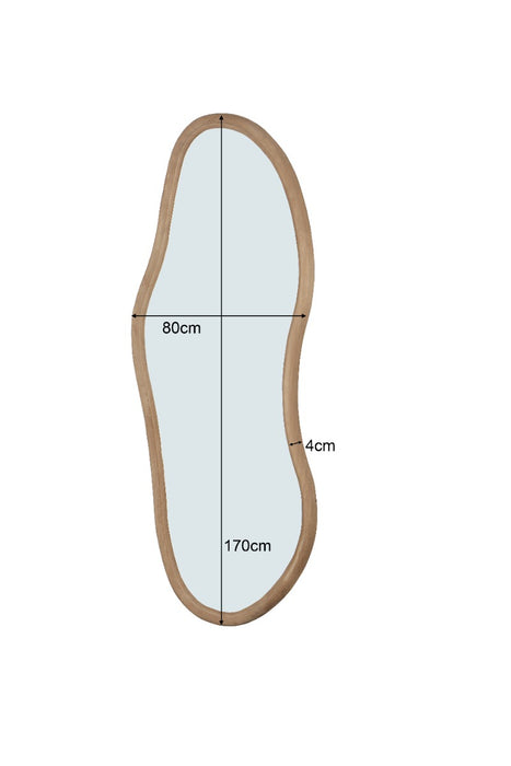Spiegel Sophie Bruin 170 cm-Spiegels-Livingfurn