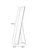 Spiegel Stand Metaal Wit 147.5x30.5 cm-Spiegels-Creating Home