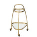 Spiegel Trolley Goud Glas 51x62 cm-Spiegels-J-Line