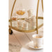 Spiegel Trolley Goud Glas 51x62 cm-Spiegels-J-Line