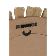 Spiegel Vacay Hout Wit S Glas 2.5x46x46 cm-Spiegels-J-Line