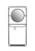 Spiegel Wall Rack Mirror Duco Metaal Zwart 50x16 cm-Spiegels-Creating Home