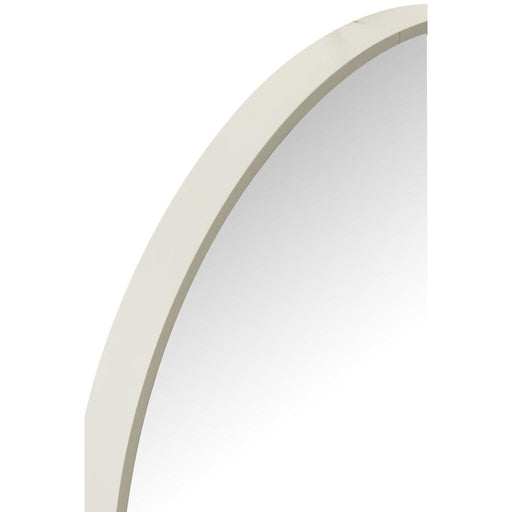 Spiegel Wit Glas Rond 90 cm 90x90x3 cm-Spiegels-J-Line