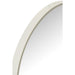 Spiegel Wit Glas Rond 90 cm 90x90x3 cm-Spiegels-J-Line