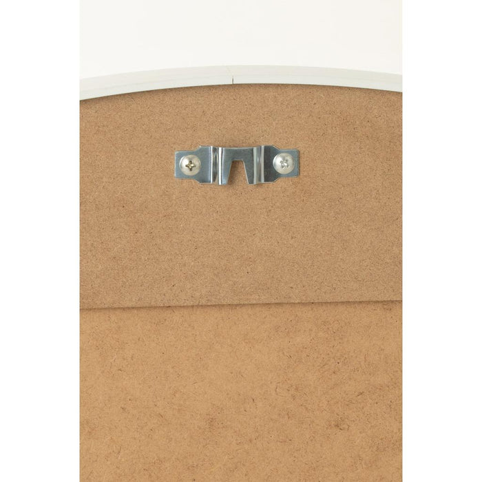 Spiegel Wit Glas Rond 90 cm 90x90x3 cm-Spiegels-J-Line