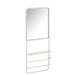 Spiegel Wit Mirror 12x40 cm-Spiegels-J-Line