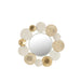 Spiegel Wit Mirror Rond 68 cm 67.5x67.5x4 cm-Spiegels-J-Line