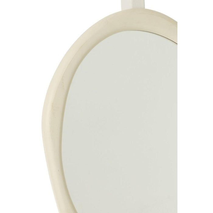 Spiegel Wit Mirror S 50 cm 50x60x3 cm-Spiegels-J-Line