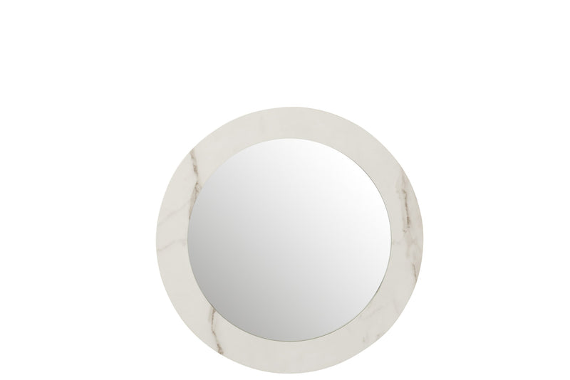 Spiegel Wit Mirror S 60 cm 60x60x2 cm-Spiegels-J-Line