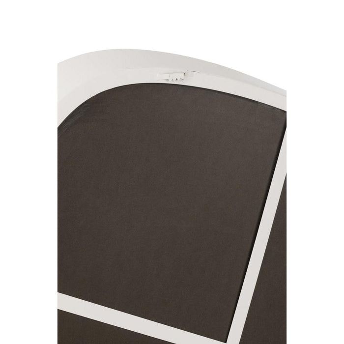 Spiegel Wit ijzer Rond 6x86 cm-Spiegels-J-Line