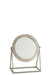 Spiegel Zilver Aluminium Rond 30 cm 30x35x15 cm-Spiegels-J-Line