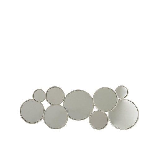 Spiegel Zilver ijzer 5x84 cm-Spiegels-J-Line