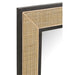 Spiegel Zwart Bayur hout S 3.5x80.5x80.5 cm-Spiegels-J-Line