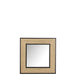Spiegel Zwart Bayur hout S 3.5x80.5x80.5 cm-Spiegels-J-Line