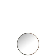 Spiegel Zwart Glas Rond 40 cm 40x40x3 cm-Spiegels-J-Line