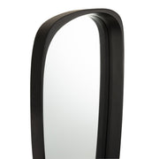 Spiegel Zwart Mdf 89x33 cm-Spiegels-J-Line