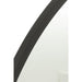 Spiegel Zwart Mdf Rond 50 cm 50x50x2.5 cm-Spiegels-J-Line