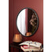 Spiegel Zwart Mdf Rond 50 cm 50x50x2.5 cm-Spiegels-J-Line
