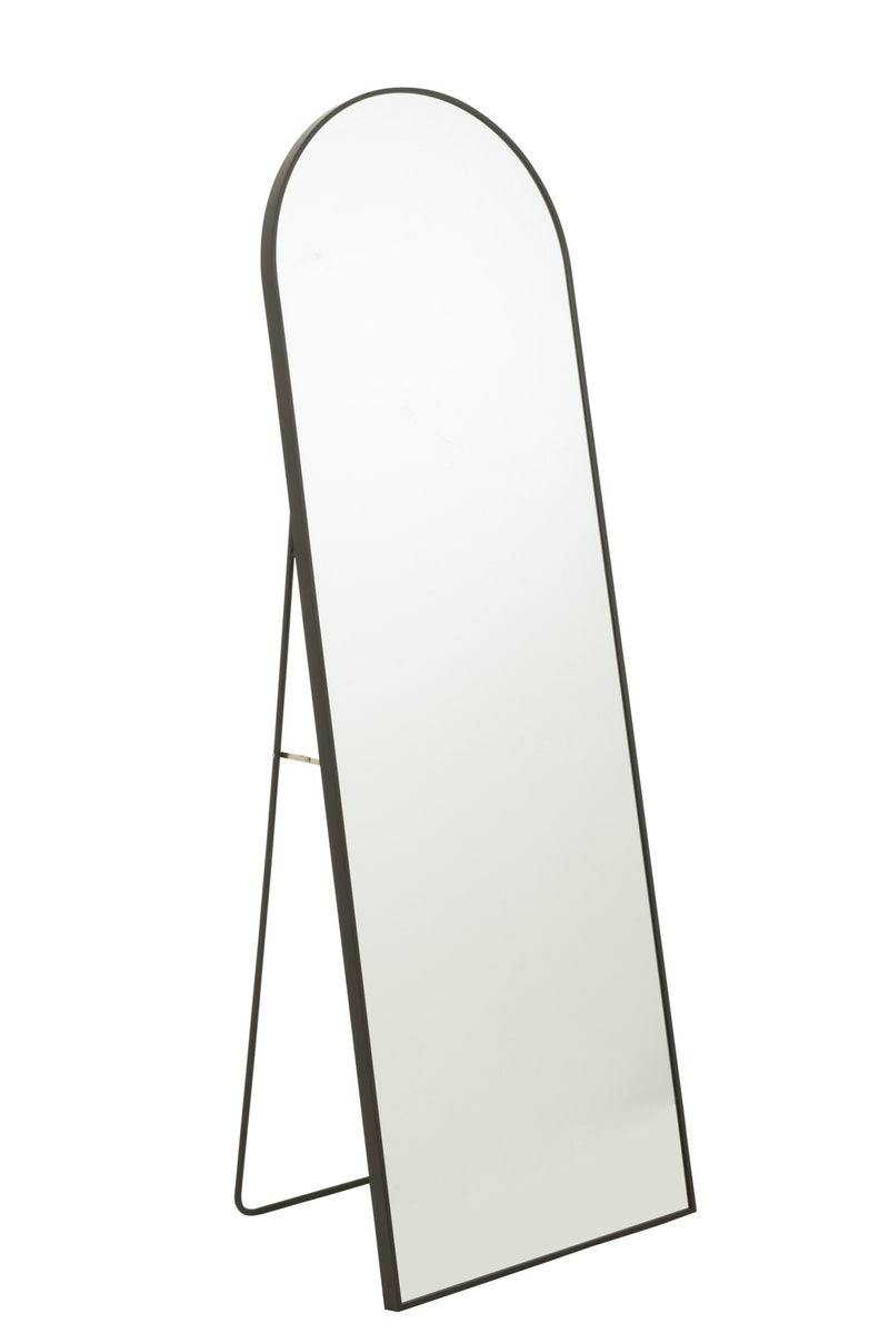 Spiegel Zwart Mirror 150x50 cm-Spiegels-J-Line