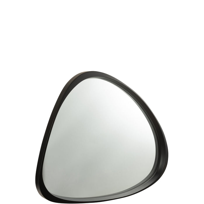 Spiegel Zwart Mirror L 90 cm 90x99x6.8 cm-Spiegels-J-Line