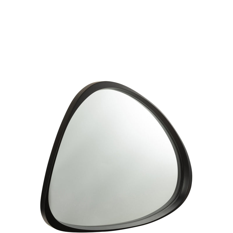 Spiegel Zwart Mirror L 90 cm 90x99x6.8 cm-Spiegels-J-Line