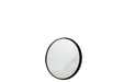 Spiegel Zwart Mirror Rond 60 cm 60x60x4 cm-Spiegels-J-Line