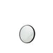 Spiegel Zwart Mirror Rond 60 cm 60x60x4 cm-Spiegels-J-Line