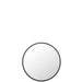Spiegel Zwart Mirror Rond 80 cm 80x80x2.5 cm-Spiegels-J-Line
