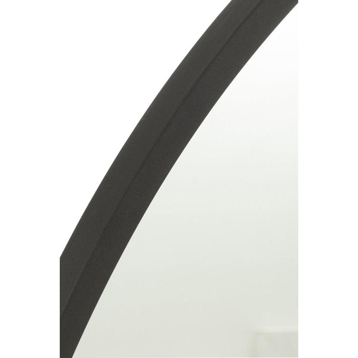 Spiegel Zwart Mirror Rond 80 cm-Spiegels-J-Line
