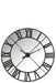 Spiegel Zwart ijzer 123 cm 123x123x8.5 cm-Klokken-J-Line