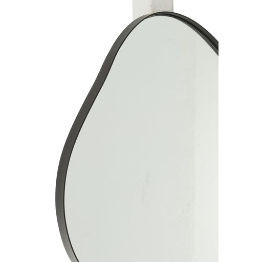 Spiegel Zwart ijzer S 29x41 cm-Spiegels-J-Line