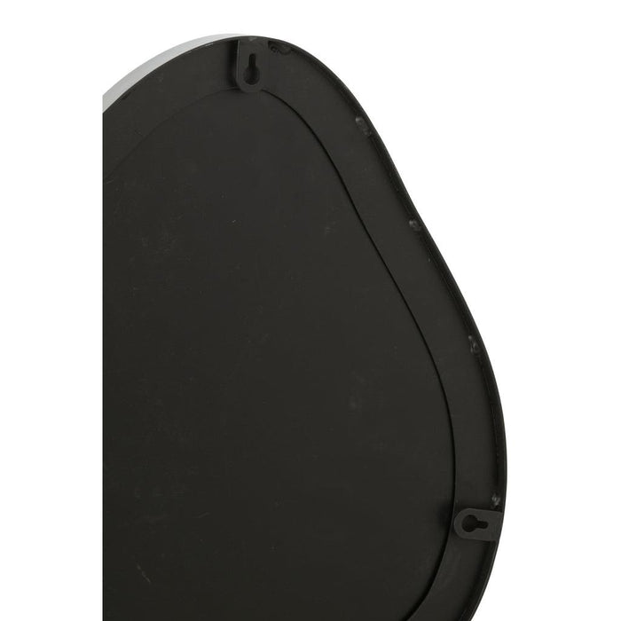 Spiegel Zwart ijzer S 29x41 cm-Spiegels-J-Line