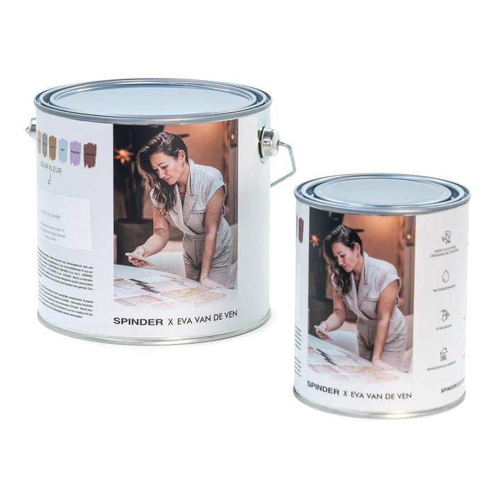 Spinder x Eva van de Ven - 1L Matte Muurverf - Liv-Verf-Spinder