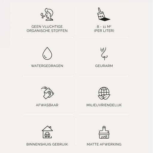 Spinder x Eva van de Ven - 1L Matte Muurverf - Sylvia-Verf-Spinder