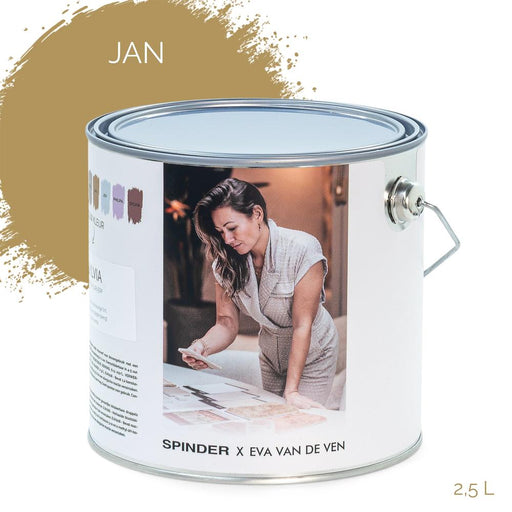 Spinder x Eva van de Ven - 2,5L Matte Muurverf - waarn-Verf-Spinder