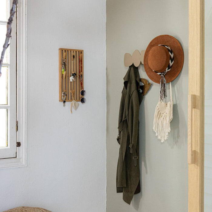 Spinder x Eva van de Ven - TUMULO medium Wandkapstok - Champagne-Kapstokken-Spinder